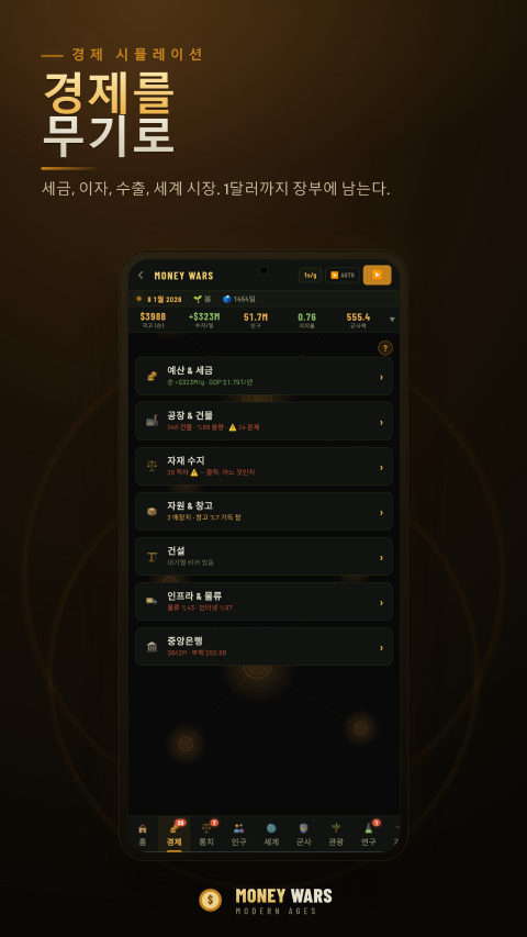 Money Wars — 경제를 무기로