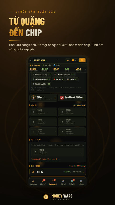 Money Wars — Từ quặng đến Chip